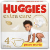 Huggies Pannolini Extra Care Taglia 4 (7-18Kg) Confezione da 33 Pannolini