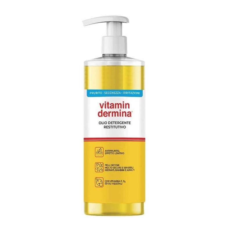 Istituto Ganassini Vitamin Dermina Olio Detergente Confezione da 750 ml