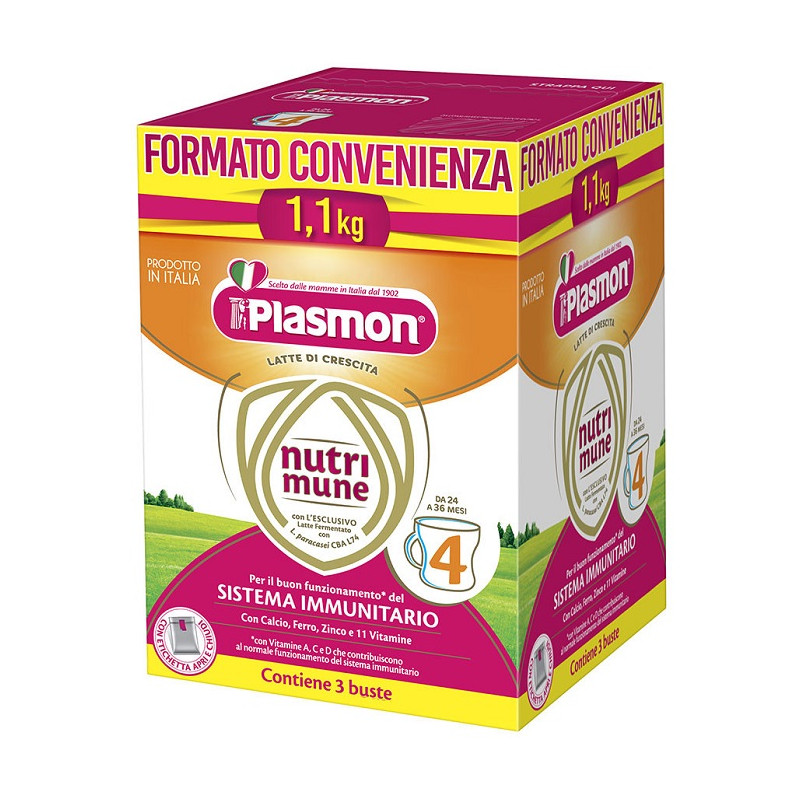 Plasmon NutriMune 4 Polvere Confezione da 1100 gr