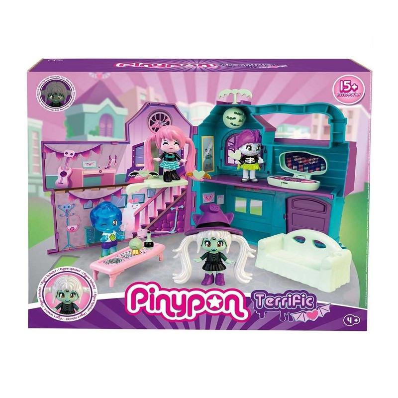 Famosa Pinypon Terrific Mansion Casa Stregata Playset