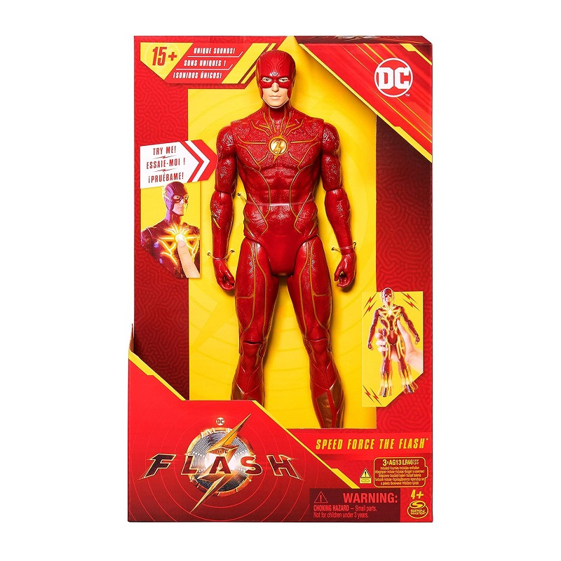 Spin Master The Flash, Personaggio Flash Deluxe da 30 cm