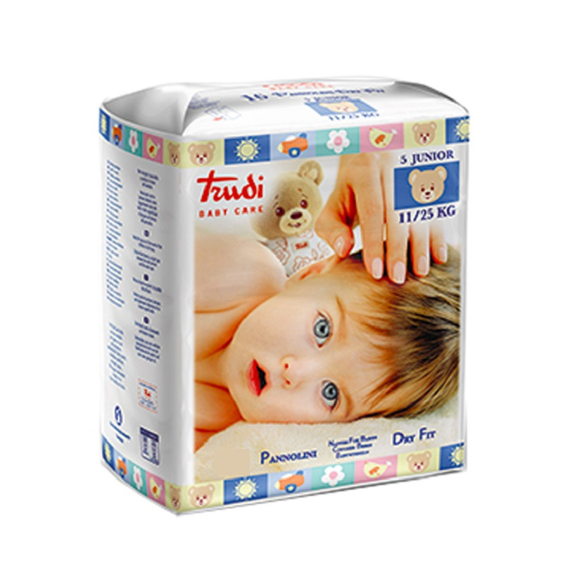 Trudi Baby Care Pannolini Dry Fit Junior 11 - 25 kg Offerta 6 Pacchi