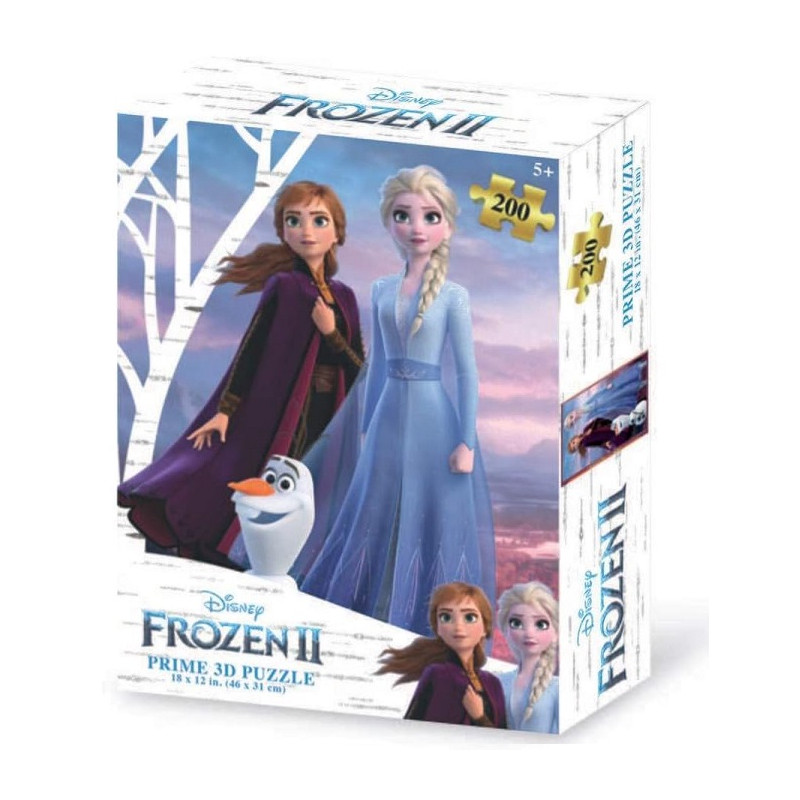 Grandi Giochi Frozen Puzzle 3D Verticale 200 Pezzi