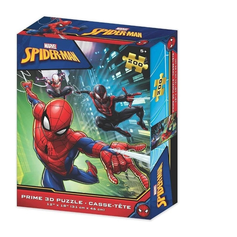 Grandi Giochi Spiderman Puzzle 3D 200 Pezzi