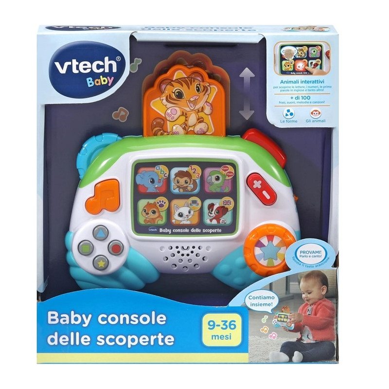 VTech Baby Console delle Scoperte, Joystick Interattivo