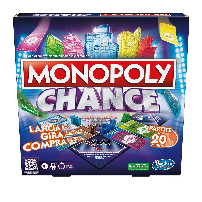 Hasbro Monopoly Chance gioco di Società