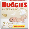 Huggies Extra Care Pannolini Taglia 2 (3-6 Kg) Offerta Megapack Confezione da 104 Pannolini