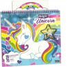 Nice Magic Unicorn Book Libro da Disegno con Immagini da Colorare