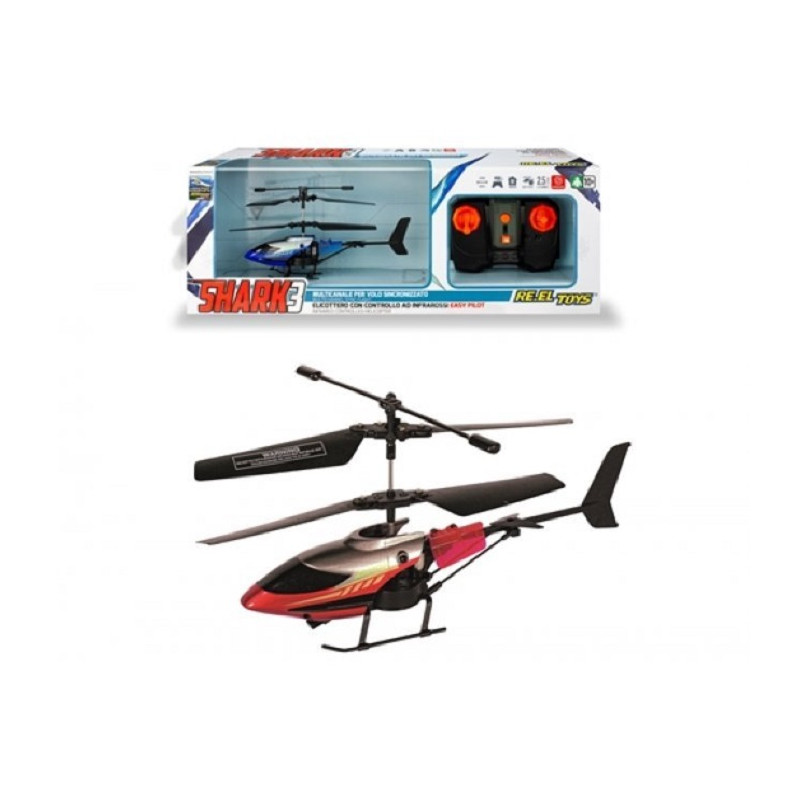 Reel Toys Shark 3 Elicottero Infrared Con Giroscopio