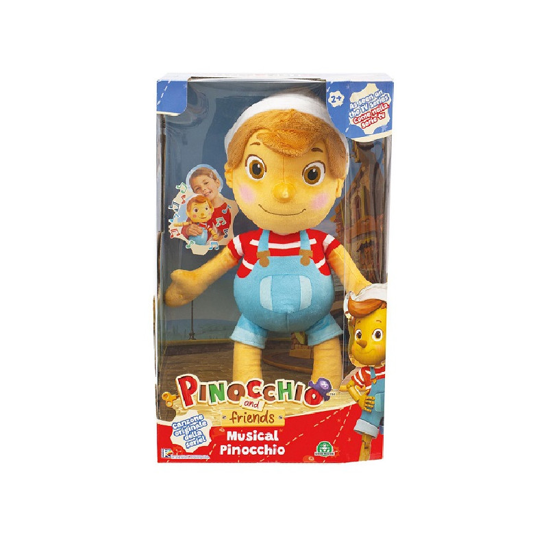 Giochi Preziosi Pinocchio e Friends Peluche Musicale 36 cm