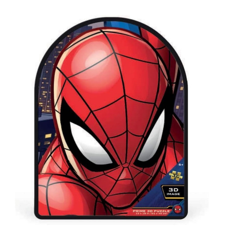 Grandi Giochi Avengers Spiderman Puzzle Lenticolare Verticale 300 pezzi
