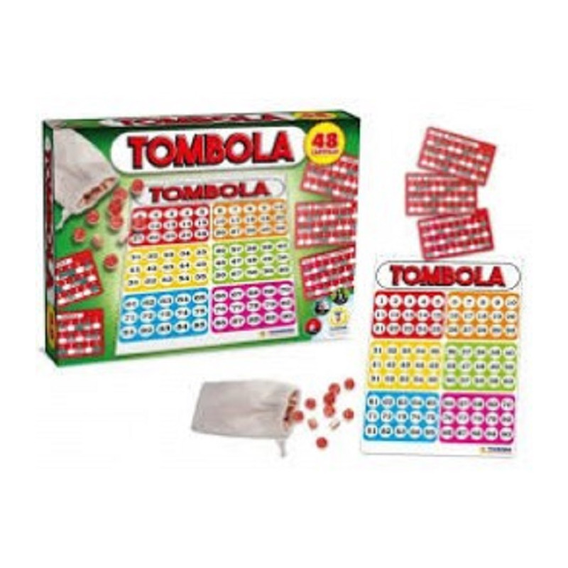 Teorema Tombola 48 cartelle con finestrelle TEOREMA
