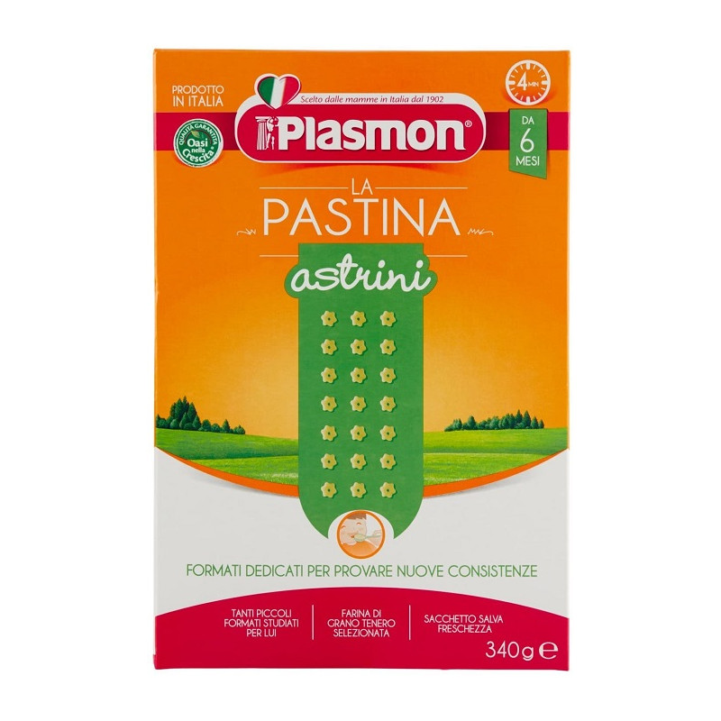 Plasmon Pastina Astrini Offerta 6 Confezioni da 340 g