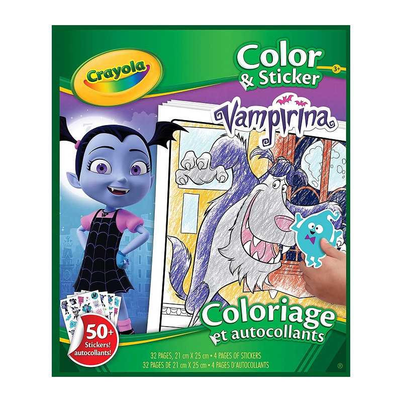 Crayola Album Color & Sticker Disney Vampirina