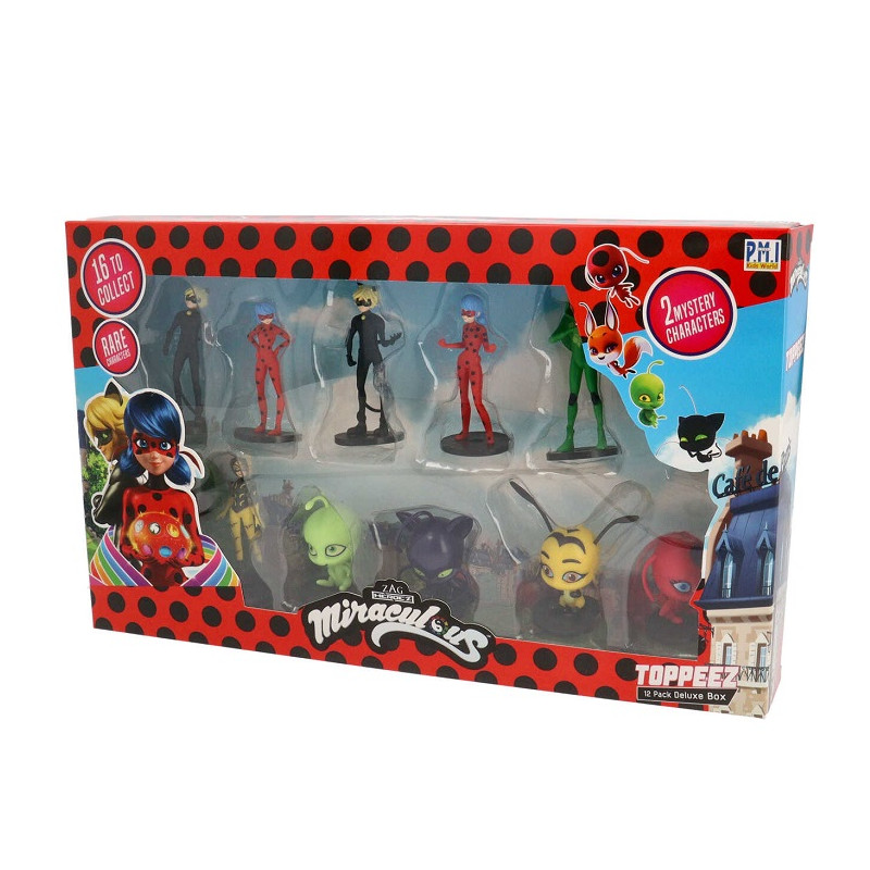 Miraculous Toppeez 12 Pack Deluxe Box