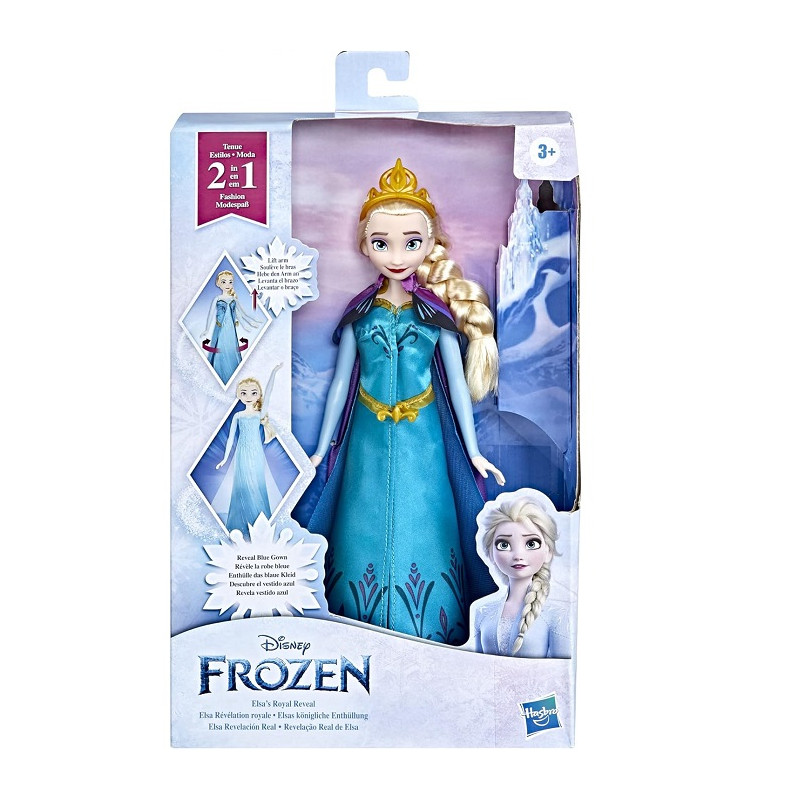 Hasbro Disney Frozen Elsa's Royal Reveal con Abiti Regali