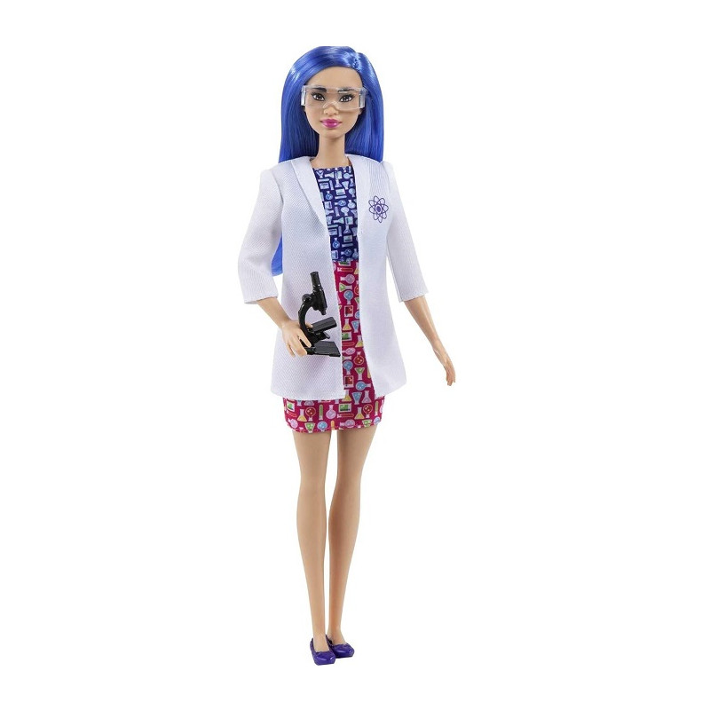 Mattel Barbie Carriere Scienziata con Microscopio