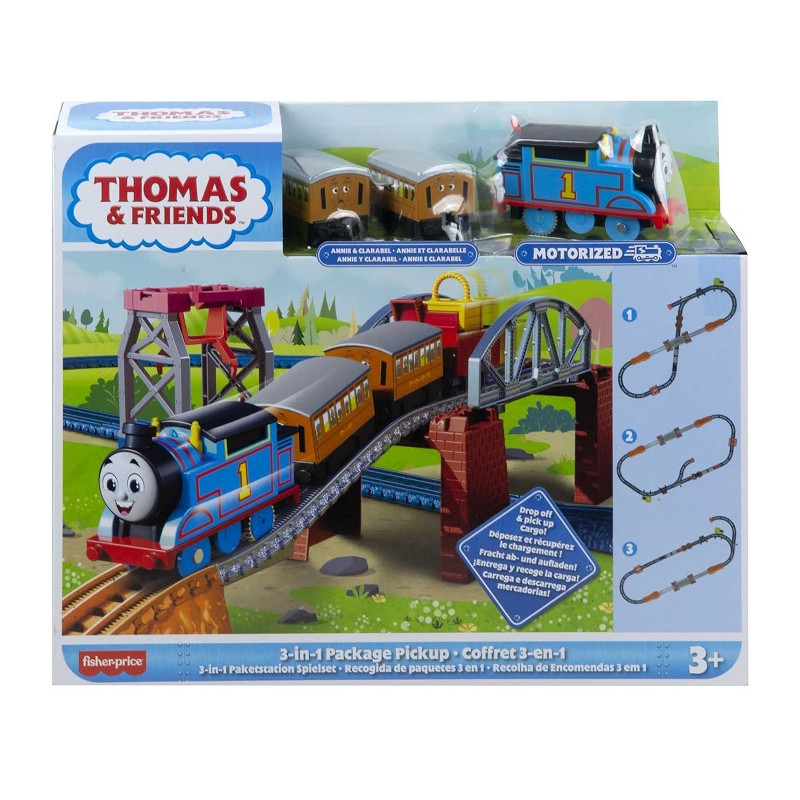 Fisher-Price Thomas & Friends 3-in-1 Package Pickup Pista Motorizzata