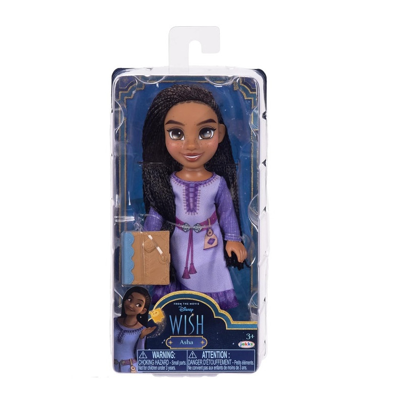 Jakks Pacific Disney Wish Asha Mini Doll 15 cm