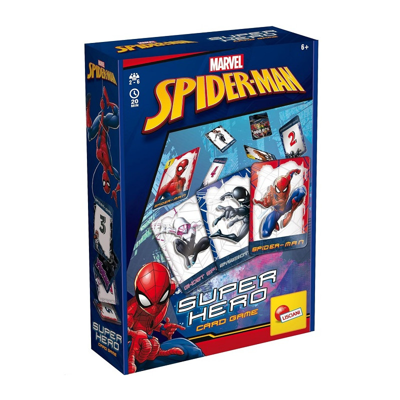 Lisciani Spiderman Super Hero Card Game LISCIANI GIOCHI