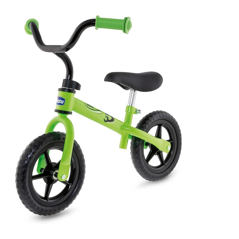 Chicco Green Rocket Bicicletta Senza Pedali, Bici Balance Bike