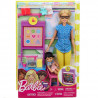 Mattel Barbie Carriere Maestra con Allieva ed Accessori