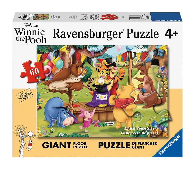 Ravensburger Winnie the Pooh 60 Pezzi Giant Puzzle