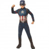 Rubies Costume Carnevale Marvel Avengers Endgame Capitan America taglia 5-7 anni