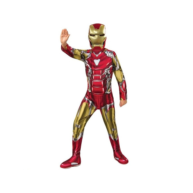 Rubies Costume Carnevale Iron Man Endgame Taglia 5-7 anni