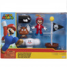 Jakks Pacific Super Mario Cloud Diorama Set con Personaggi