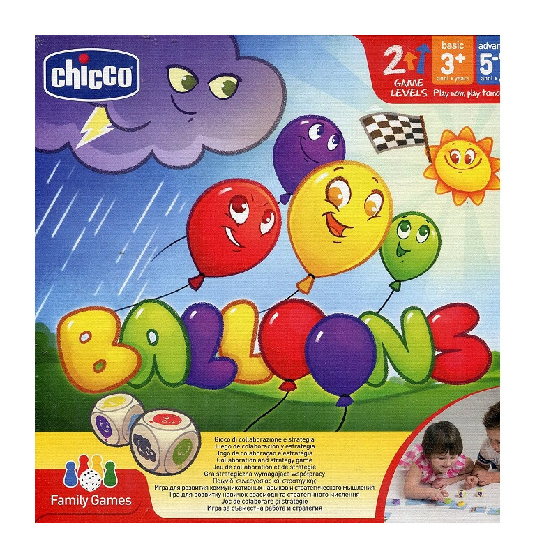 Chicco Gioco da Tavolo Balloons Family Game