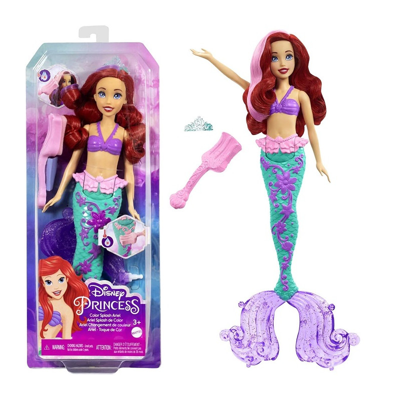 Mattel Disney Princess Ariel Cambia Colore Sirenetta