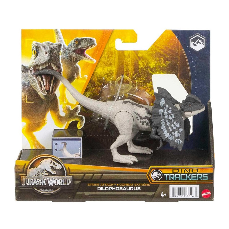 Mattel Jurassic World Dilophosaurus Attacco Fatale