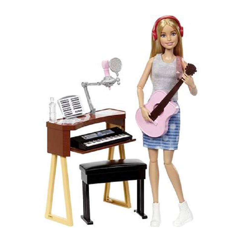 Mattel Barbie Musicista Accessori Tastiera e Chitarra