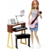 Mattel Barbie Musicista Accessori Tastiera e Chitarra