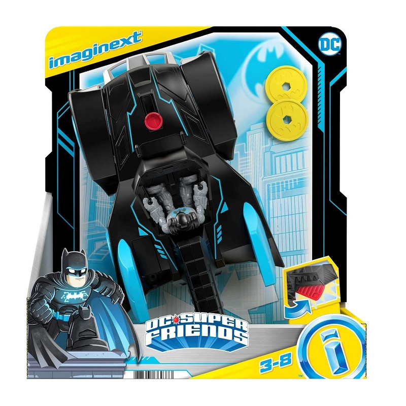 Fisher-Price Imaginext DC Super Friends Batmobile Bat-Tech