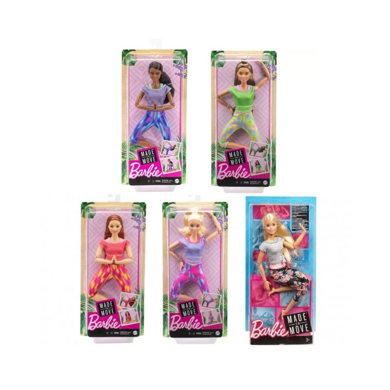 Mattel Barbie Snodata Sport Assortite