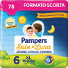 Pampers Sole Luna Pannolini Taglia 6 Offerta 6 confezioni (78 Pannolini)