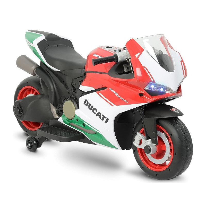 Feber Ducati 2138 Moto Elettrica per Bambini 12v Luci e Suoni  3+