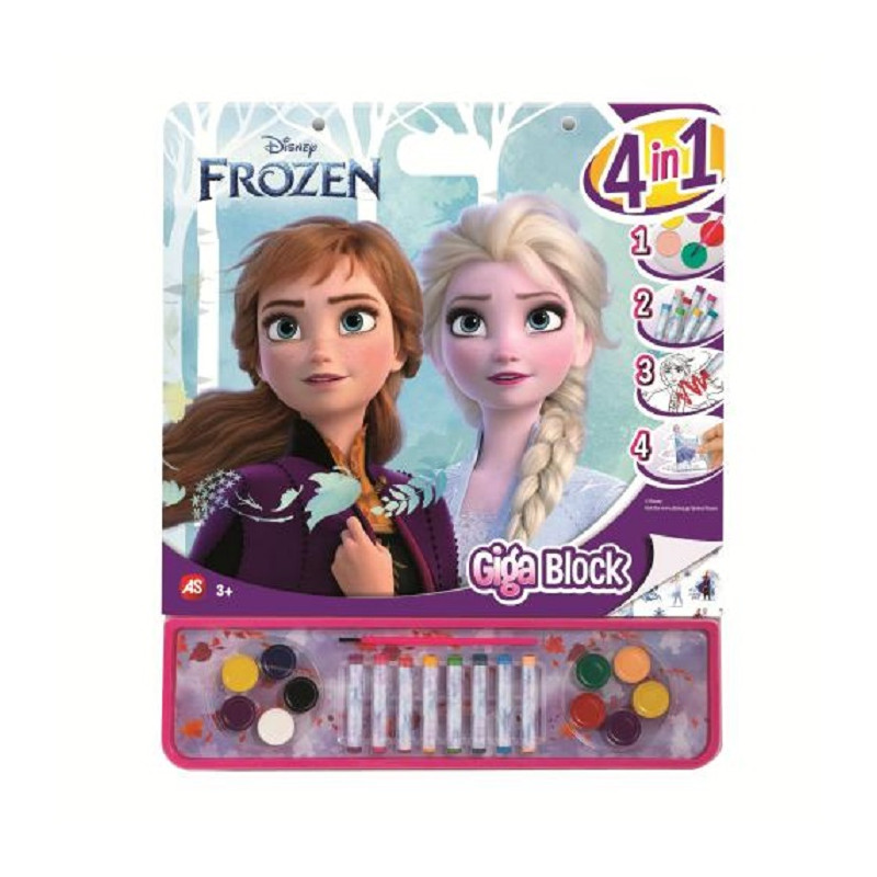 Cefa Toys Giga Block 4 in 1 Frozen Album da Colorare